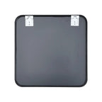 Modern Square Wall Mirror with Aluminum Alloy Frame Bathroom Decoration