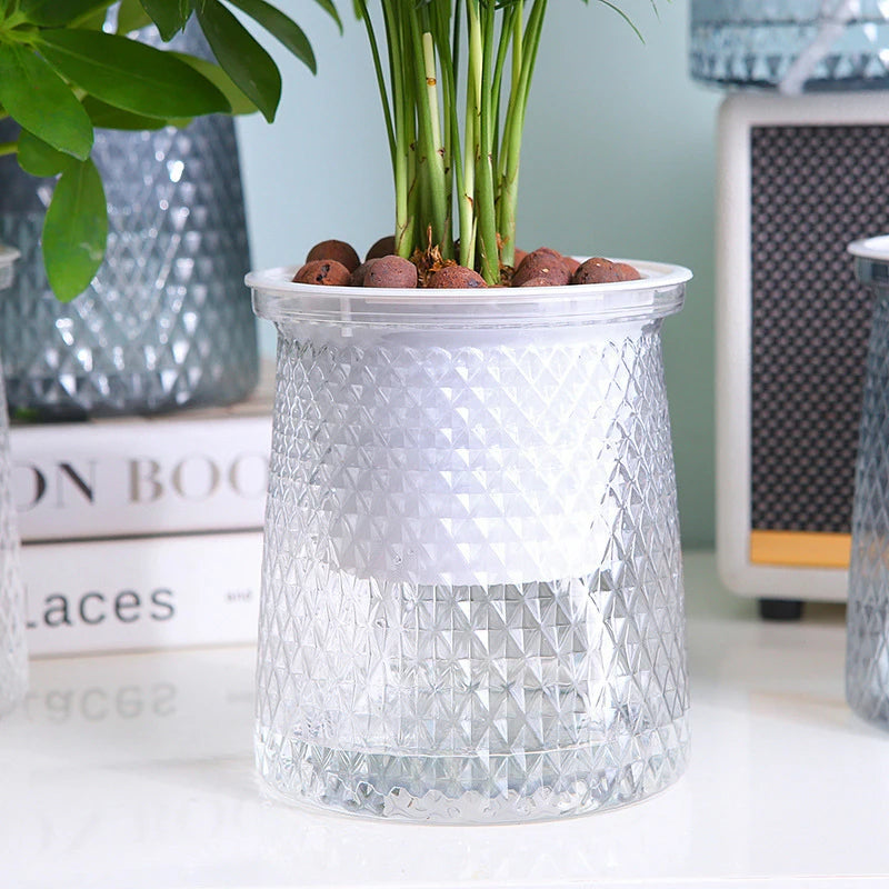 Double Layer Self-Watering Hydroponic Planter