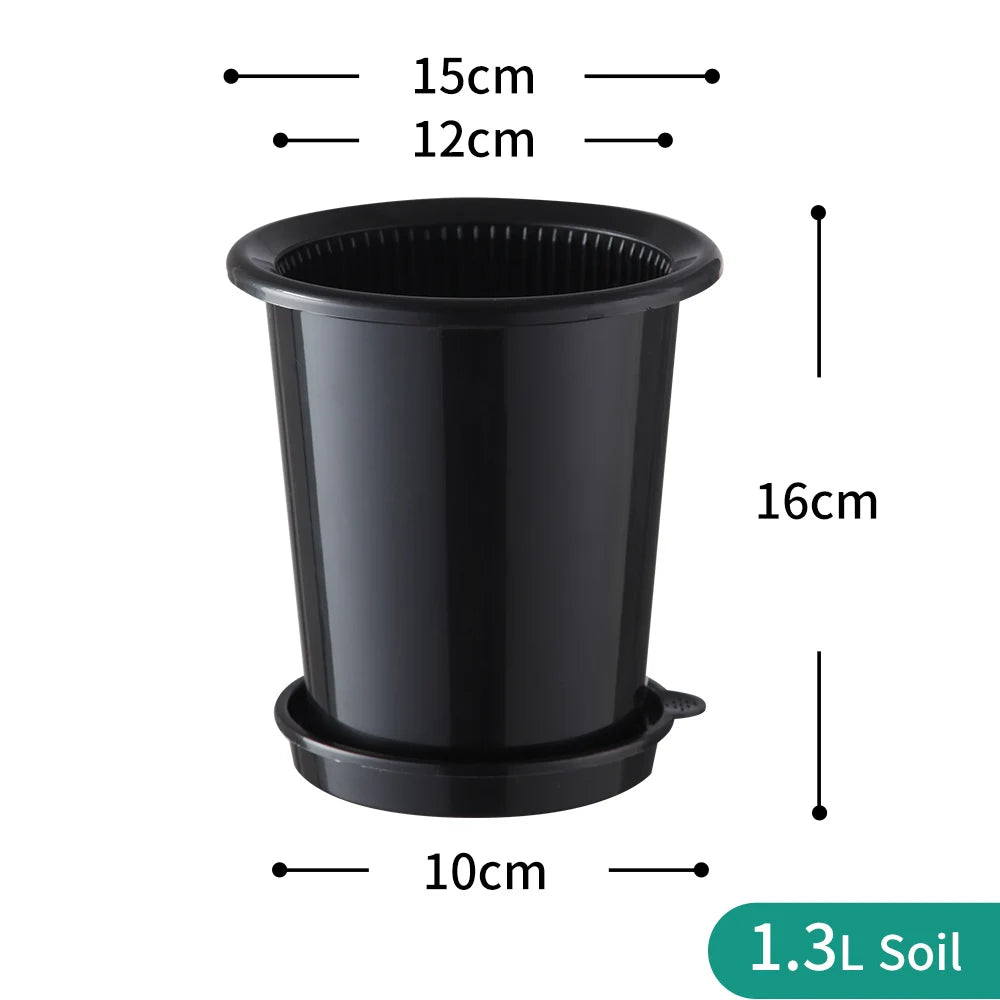 Double Layer Mesh Orchid Pot with Drainage Holes