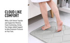 Homaxy Memory Foam Bath Mat – Soft Non-Slip Absorbent Bathroom Rug