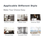 Black Self-Adhesive Toilet Paper Holder Stainless Steel Wall Mount Tissue Roll Rack