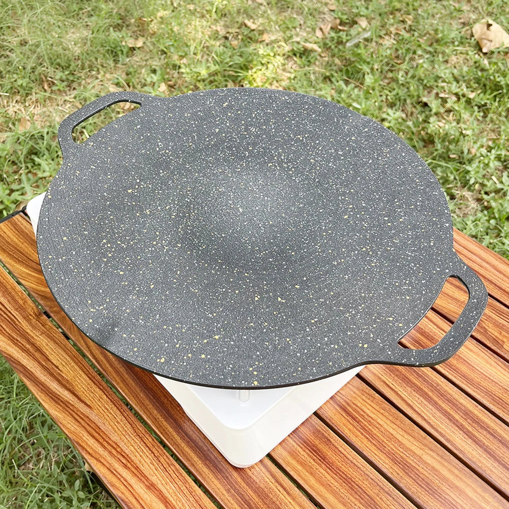 Eco-Friendly Non-Stick Outdoor Grill Pan – Multi-Purpose Camping Pan