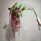 Elegant Artificial Hanging Vine Foam Berry Decor