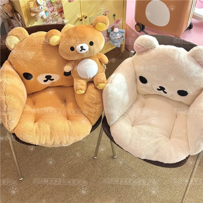 Breathable Cotton Seat Cushion Knitted Polyester Cover for Adults