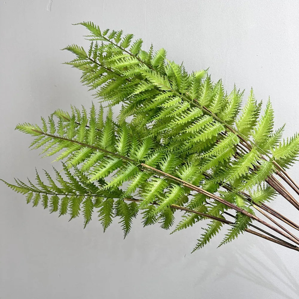 Artificial Fern Plant Branch Outdoor Exhibition Decoration