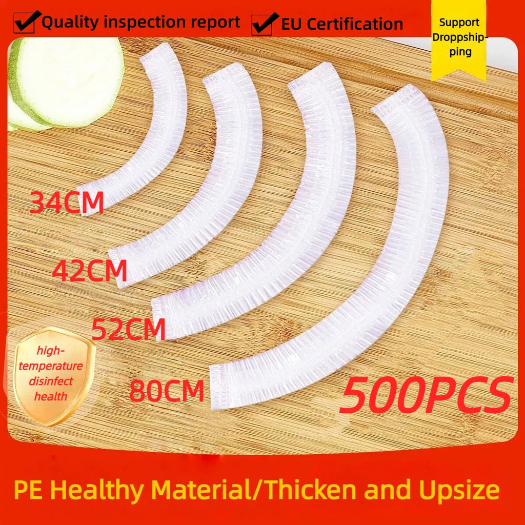 PE Vacuum-Sealed Bowl Covers – Food Freshness & Multi-Purpose Use