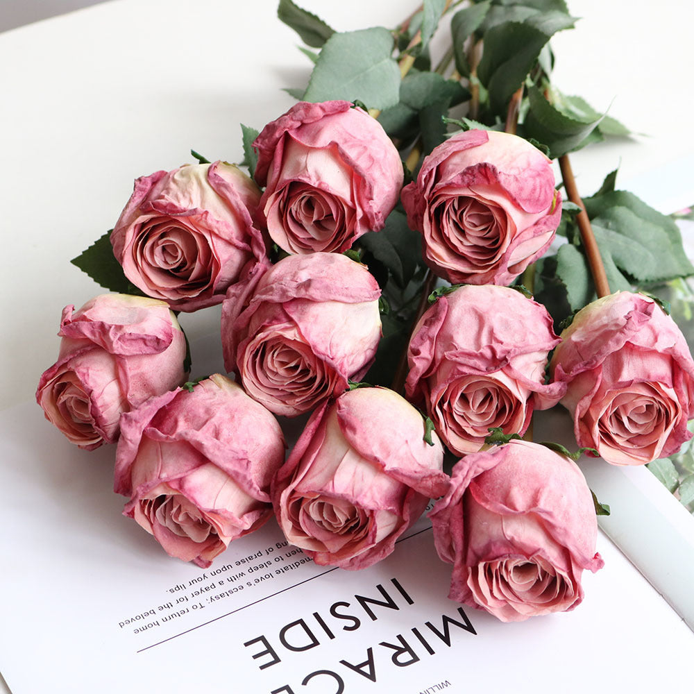 Artificial Silk Rose Flower Indoor Bridal Shower & Event Decoration