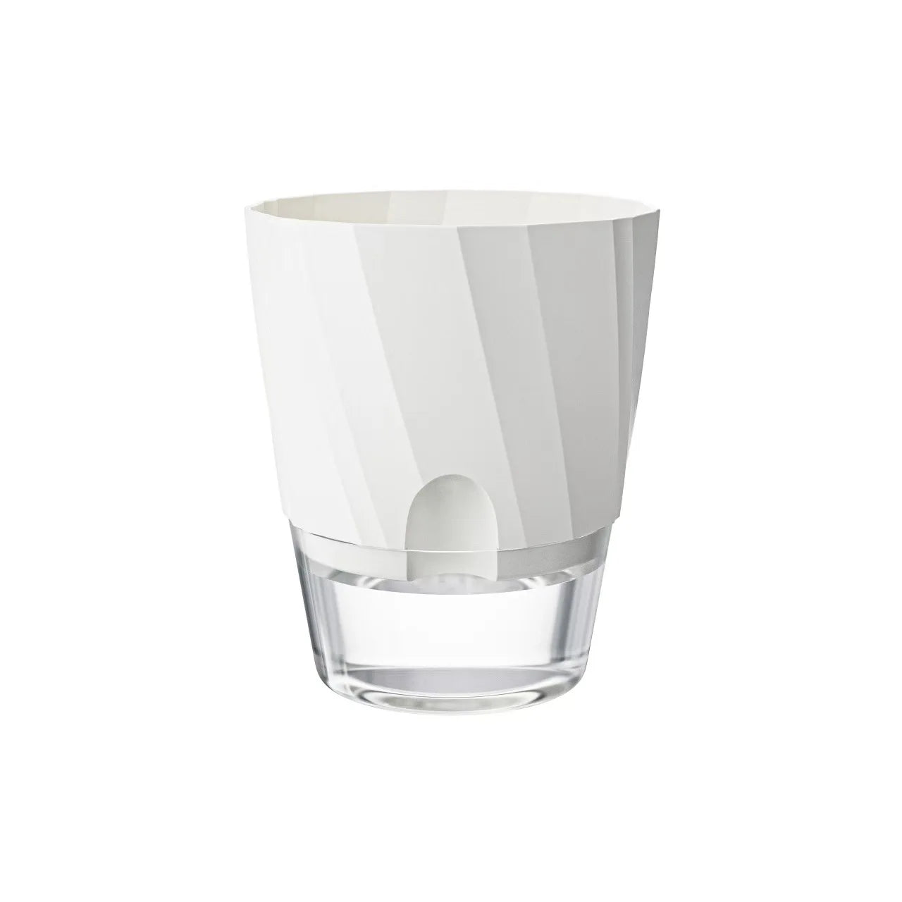 Transparent Self-Watering Hydroponic Plant Pot