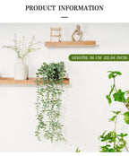 Artificial Vine Hanging Outdoor Home & Bridal Shower Decor