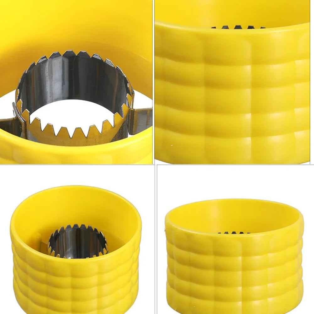 Corn Stripper Peeler – Stainless Steel Cob Cutter & Kernel Remover