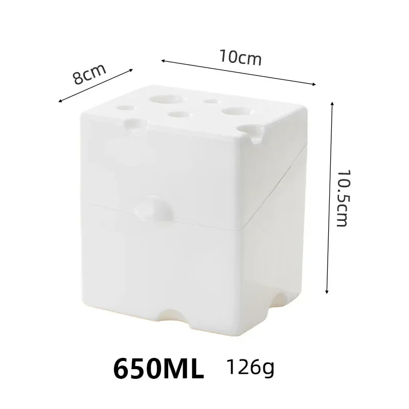 Modern Cheese Crisper – Reusable Refrigerator Food Storage Box