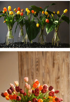 40cm Five-Headed Artificial Tulip Bouquet – Nordic Style