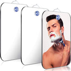 Acrylic Shower Mirror for Shaving & Makeup – Portable Bathroom Travel Mirror