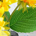 Sunflower LED Night Light – USB Warm Floral Bedside Lamp