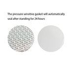 Modern Transparent Food Storage Bottle – Airtight PET/PE Kitchen Storage Jar