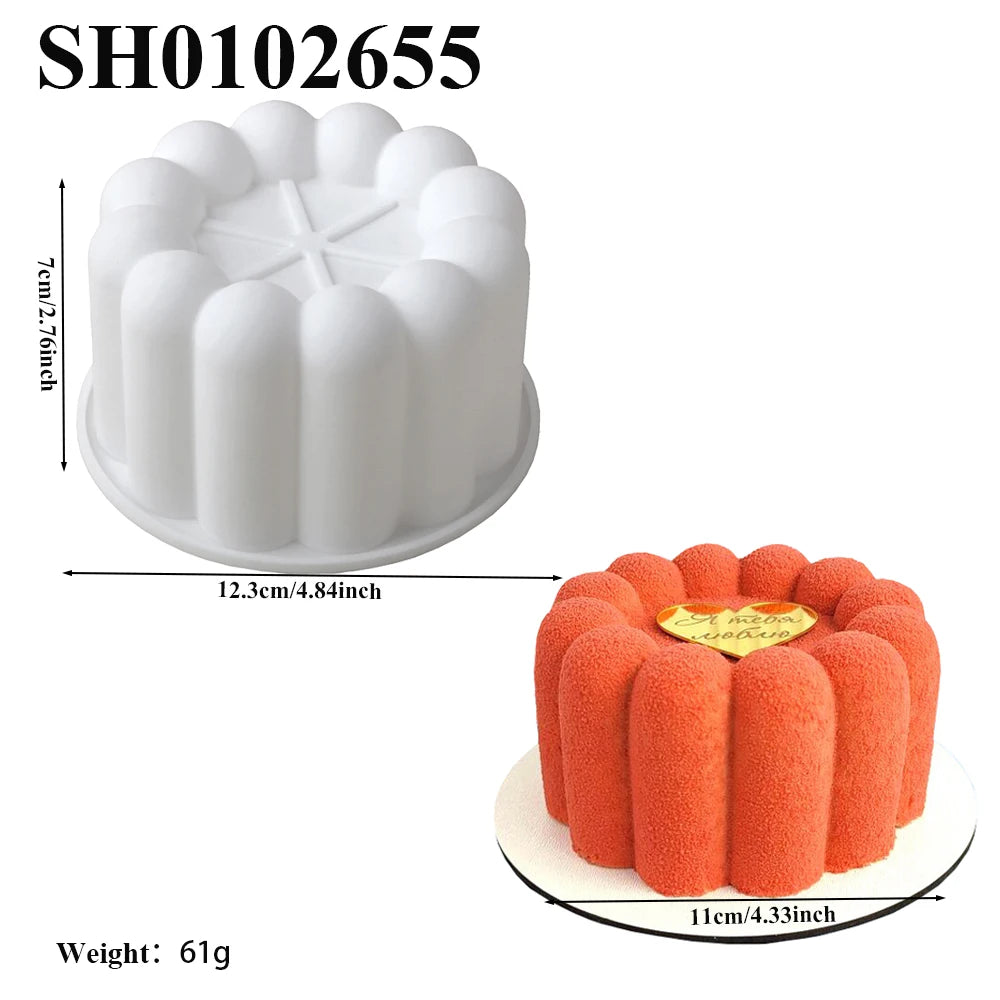 Eco-Friendly Silicone Cake Mold – Safe & Durable Baking Tool