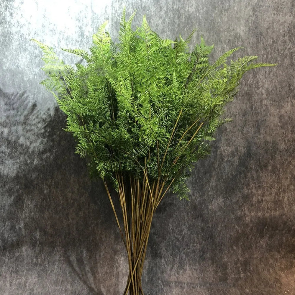 Artificial Fern Plant Branch Outdoor Exhibition Decoration