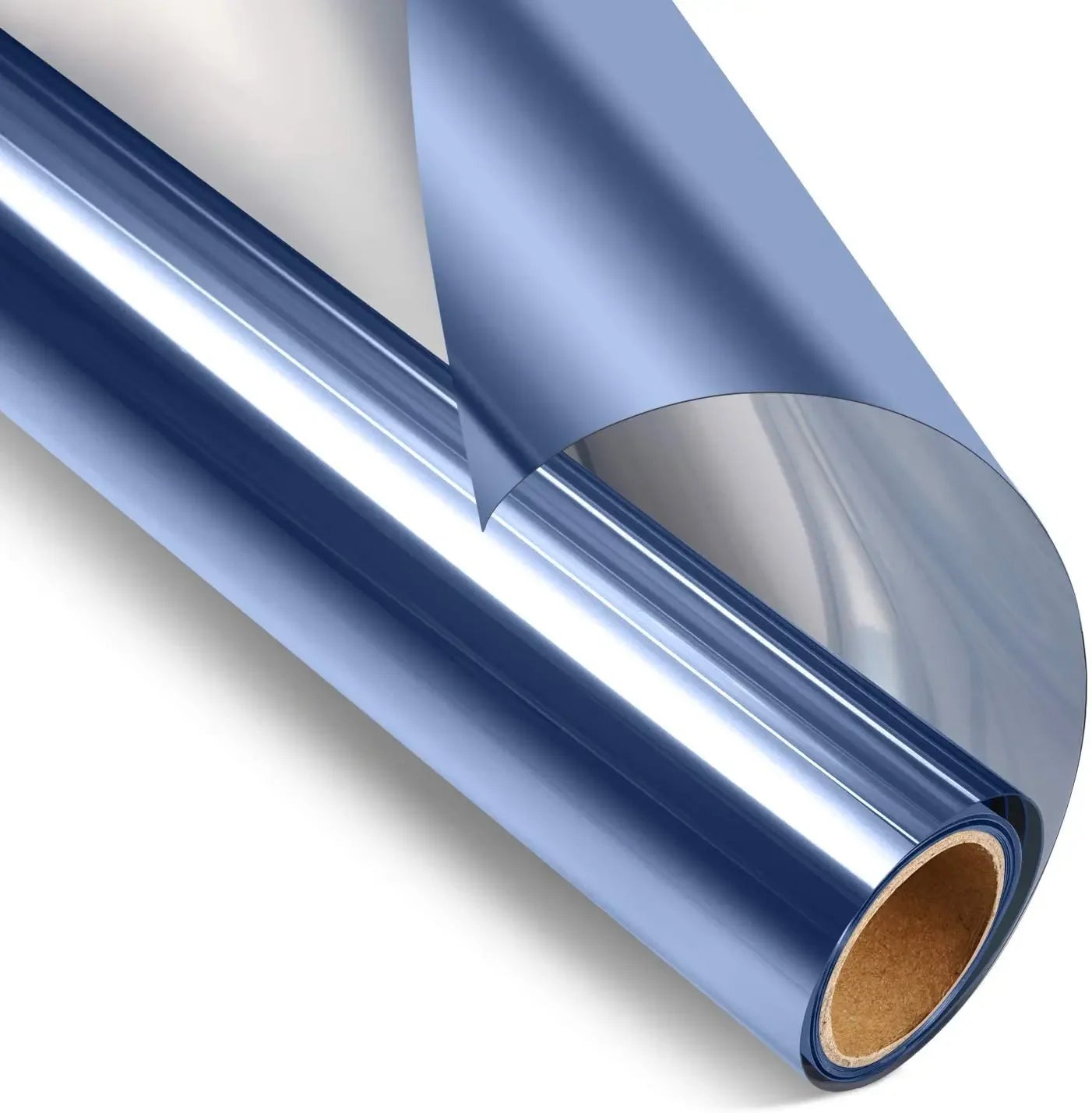 Silver One Way Mirror Window Film Heat Insulation Glass Tint