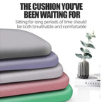 Memory Foam Seat Cushion – Non-Woven Soft Cushion for Bed, Office, Car