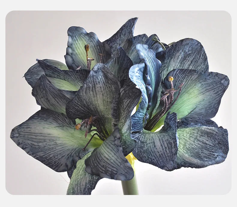 76CM Artificial Hippeastrum Silk Flower for Wedding & Home Decor