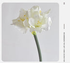 76CM Artificial Hippeastrum Silk Flower for Wedding & Home Decor
