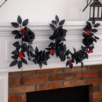 175cm Halloween Rose Leaf Vine Decor