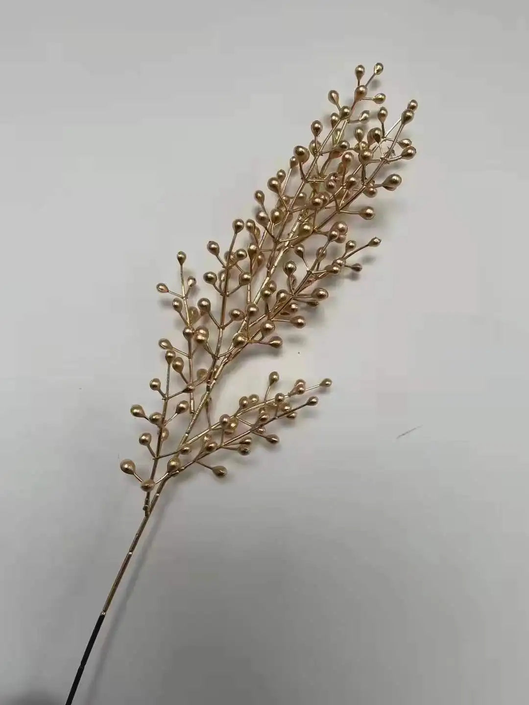 95cm Gold Artificial Eucalyptus & Ginkgo Leaf Plant Decor