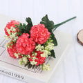 Artificial Silk Flower Bouquet – 28cm Hydrangea