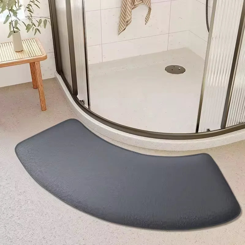 Super absorbent floor mat, super absorbent bath mat, super anti slip coral velvet bathroom floor mat, door mat
