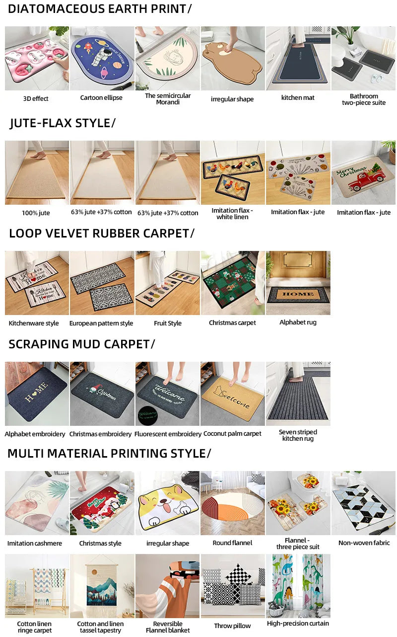 Striped microfiber bathroom carpet set 2-piece,waterproof,non-slip and quick drying,machine washable,TPR backing, medium velvet