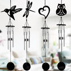 Personalized Metal Hollow Handicraft Pendant for Home Use Creative Multi Tube Music Wind Chime Decoration Holiday Surprise Gifts