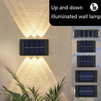 Solar Wall Light – Modern Outdoor Waterproof LED Lamp