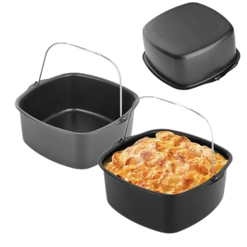 Galavilly Non-Stick Carbon Steel Cake Baking Tray – 7"/8"