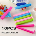 Plastic Bag Clips – Eco-Friendly & Folding Kitchen Clips (10pcs)