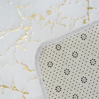 Modern Rectangle Washable Floor Mat – Non-Slip Bathroom, Bedroom & Living Room Rug
