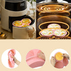 3-Hole Silicone Muffin & Egg Mold – Heat Resistant Bakeware