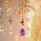 Crystal Dreamcatcher Sun Catcher Wall & Garden Hanging Decor