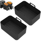 Eco-Friendly Air Fryer Silicone Liner – Reusable & Heat-Resistant