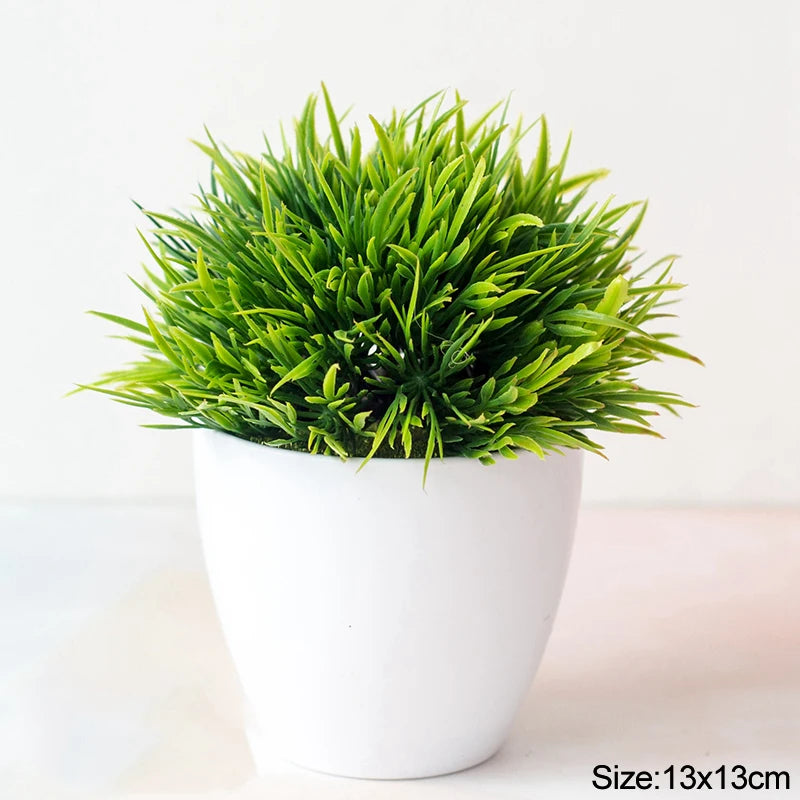 Artificial Bonsai Small Tree – Desktop Potted Decor