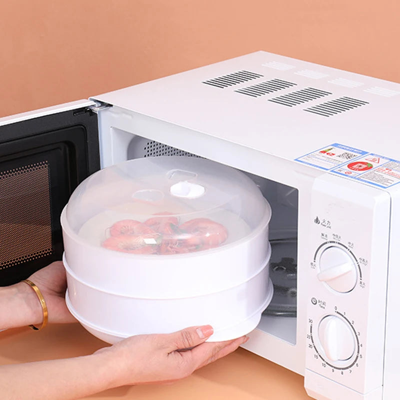 Eco-Friendly Microwave Steamer – Dumpling & Rice Cooking Container