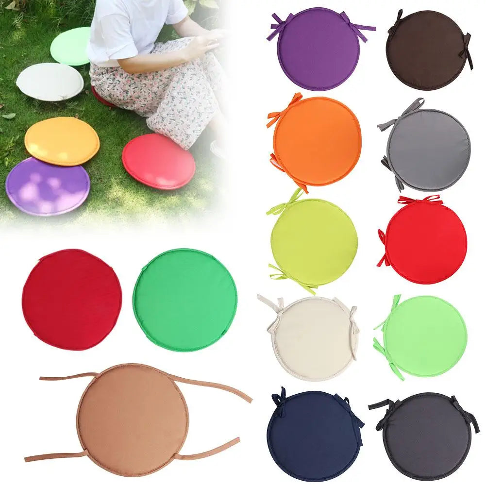 Waterproof Knit Seat Cushion – Comfortable Cotton Pad for Dining & Floor