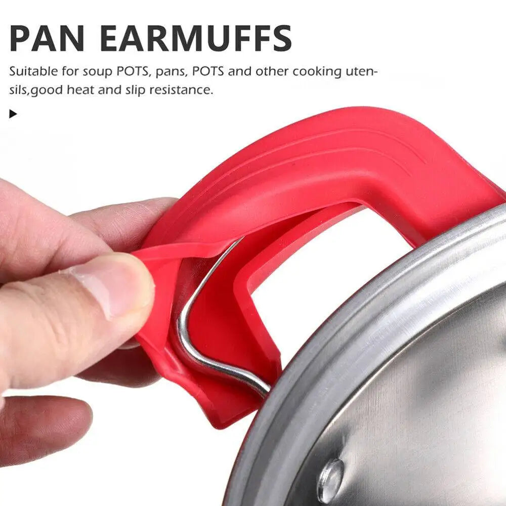 Eco-Friendly Silicone Pot Handle Holders – Heat Resistant Grip