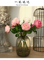 45cm Artificial Silk Rose Flower Indoor Home Decor for Events