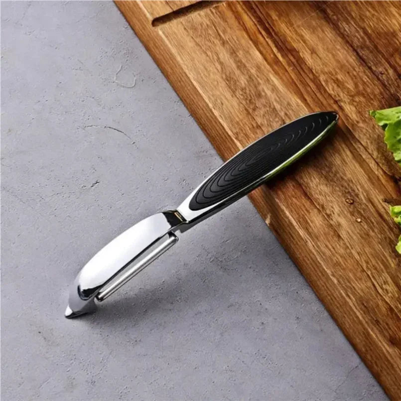 Premium Stainless Steel Vegetable & Fruit Peeler Set – Y-Shaped & I-Shaped, Ergonomic Non-Slip Handle, Eco-Friendly