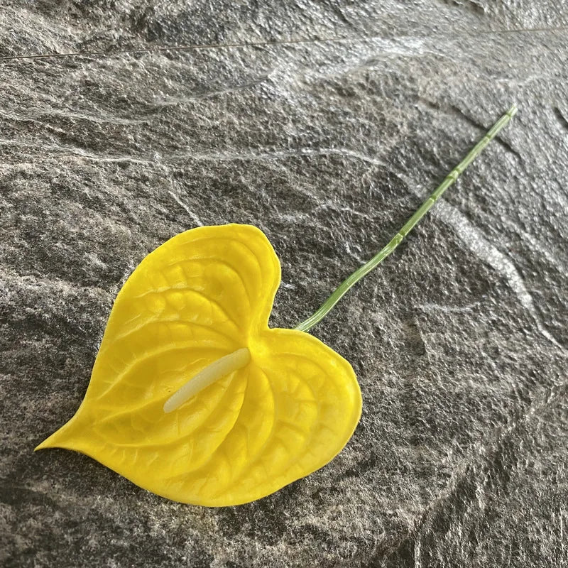 3D Printing Anthurium Artificial Flower – Wedding & Home Decor, 33cm Faux Palm