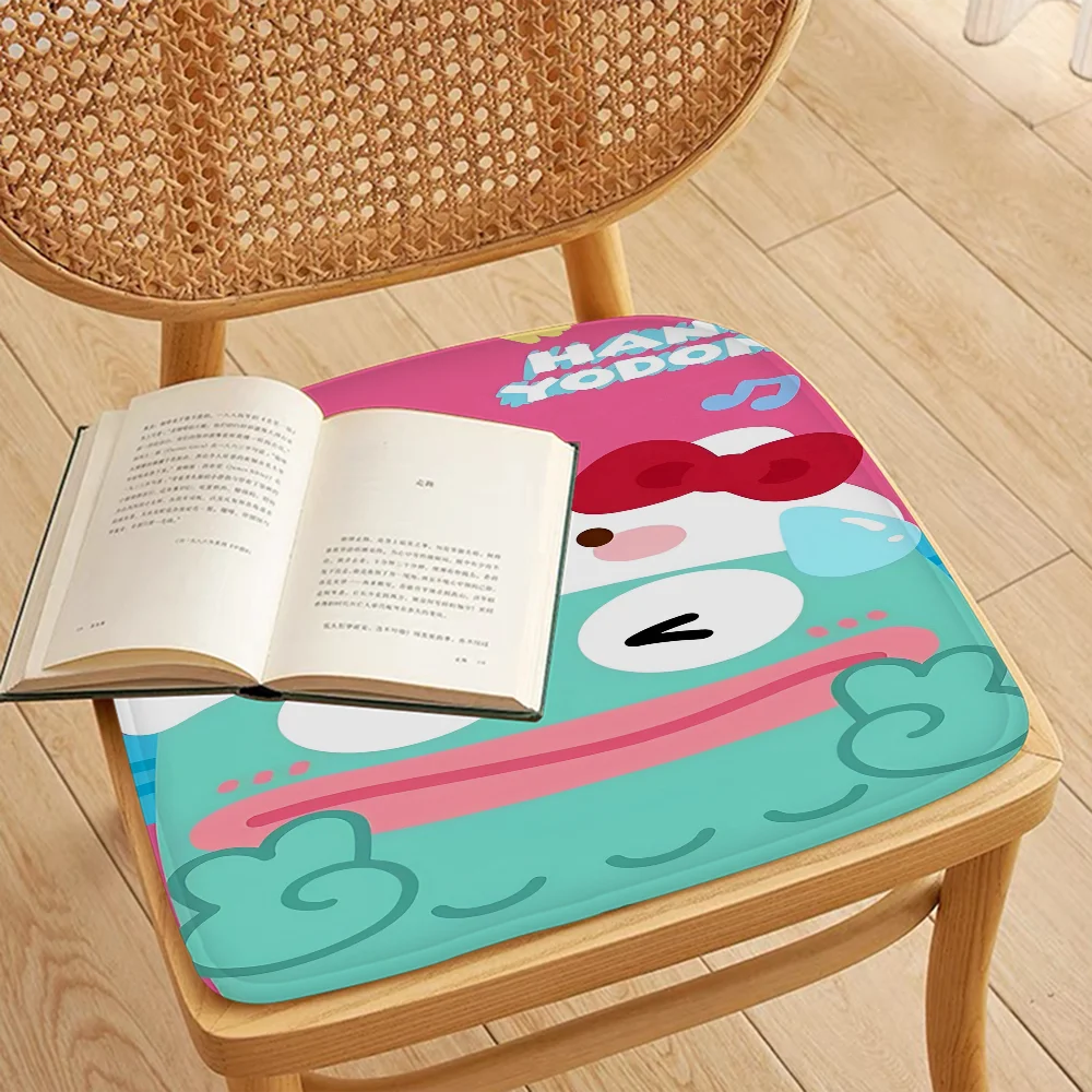 Cute Anime Printed Seat Cushion Soft Flannel Sponge for Home & Office