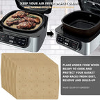 Eco-Friendly Air Fryer & Steamer Paper – Non-Stick Cooking Liner