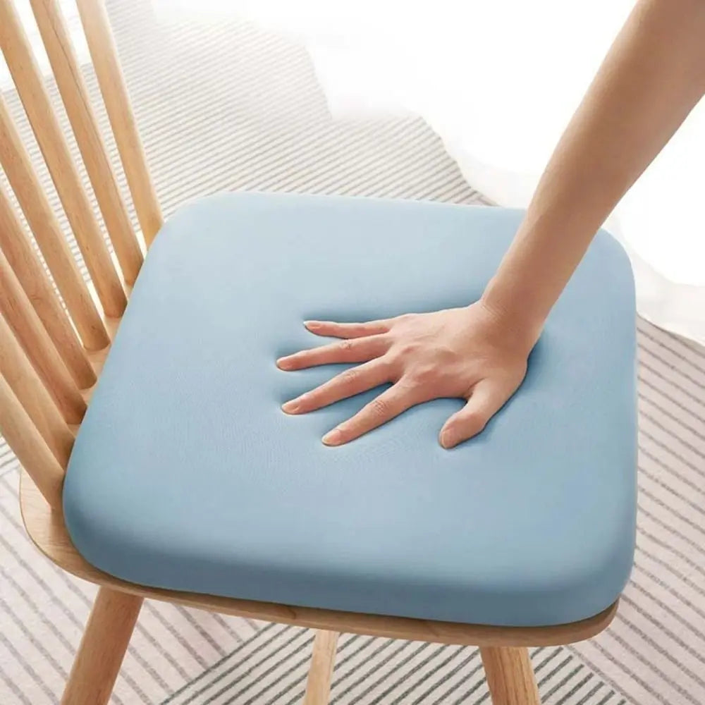 Memory Foam Seat Cushion – Removable, Washable Square Pad for Adults