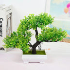 Artificial Bonsai Small Tree – Desktop Potted Decor