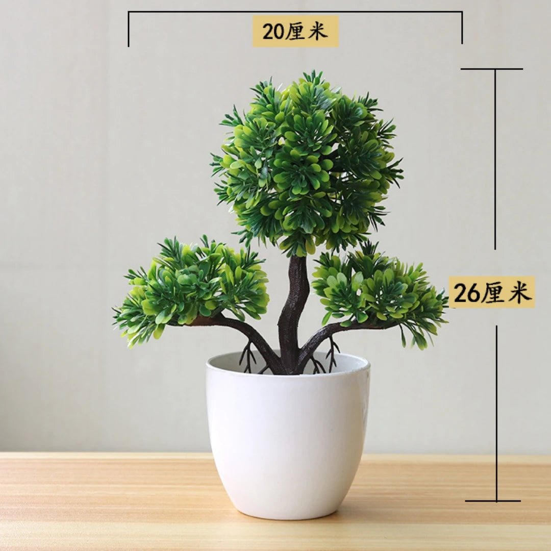 Artificial Bonsai Plant – Desktop Decoration